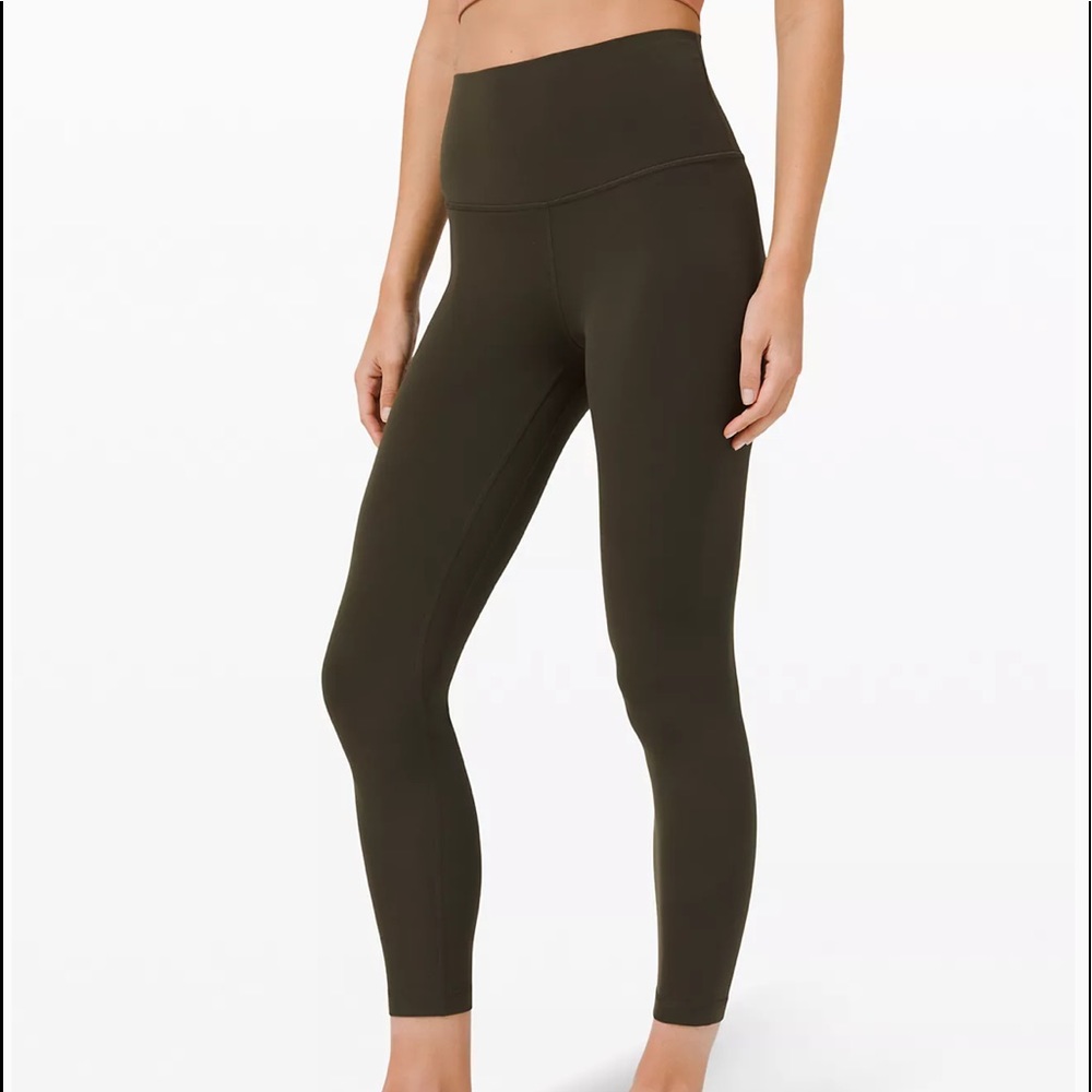 lululemon Align High-Rise Pant 25" dark olive